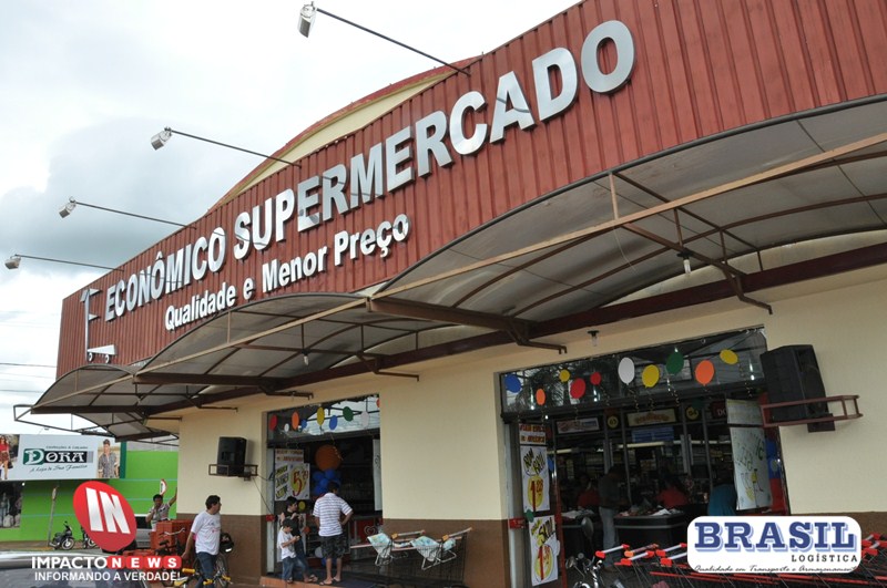 Sorteio do 3º aniversário do Econômico Supermercado